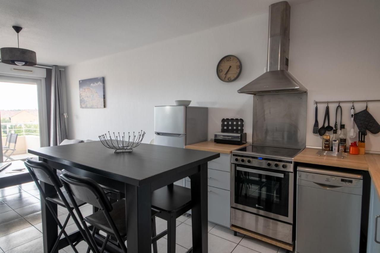 Appt De Charme Avec Grand Balcon Proche Avignon Wifi Gratuit Apartment มงโตซ์ ภายนอก รูปภาพ